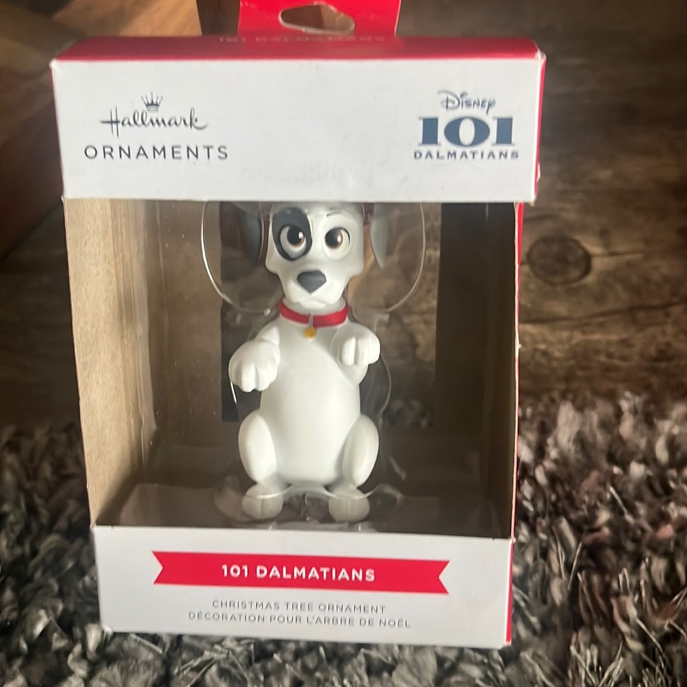 Disney 101 Dalmatians ornament.  New in box.